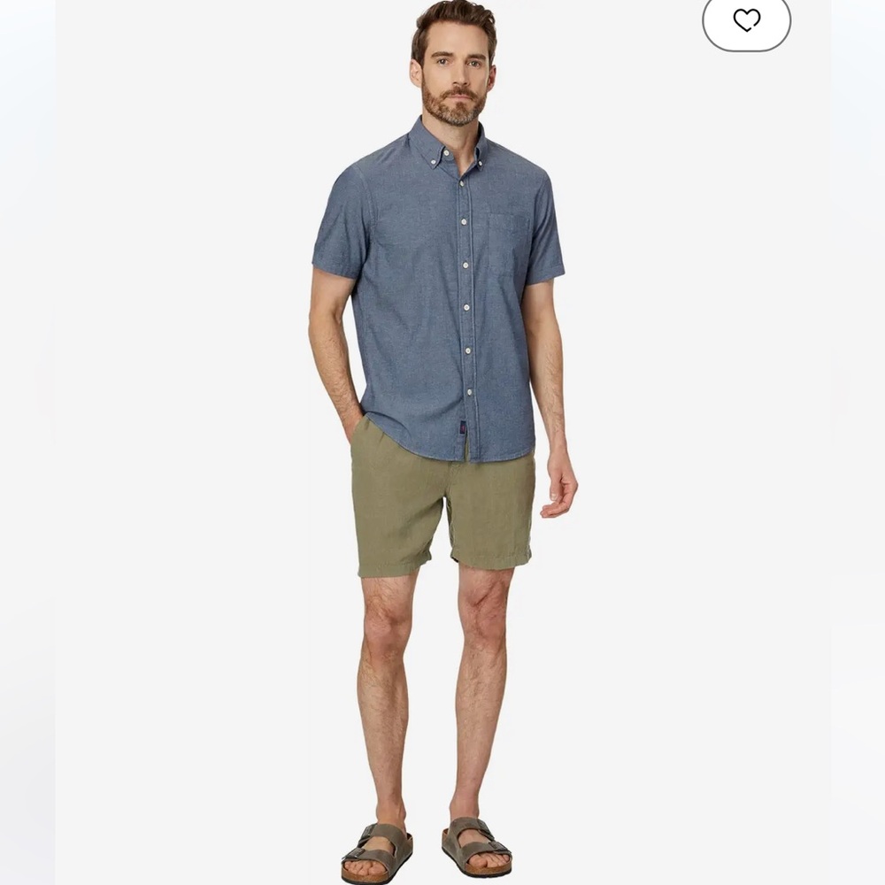 NWT Faherty Men's Olive Green Shorts Size XL